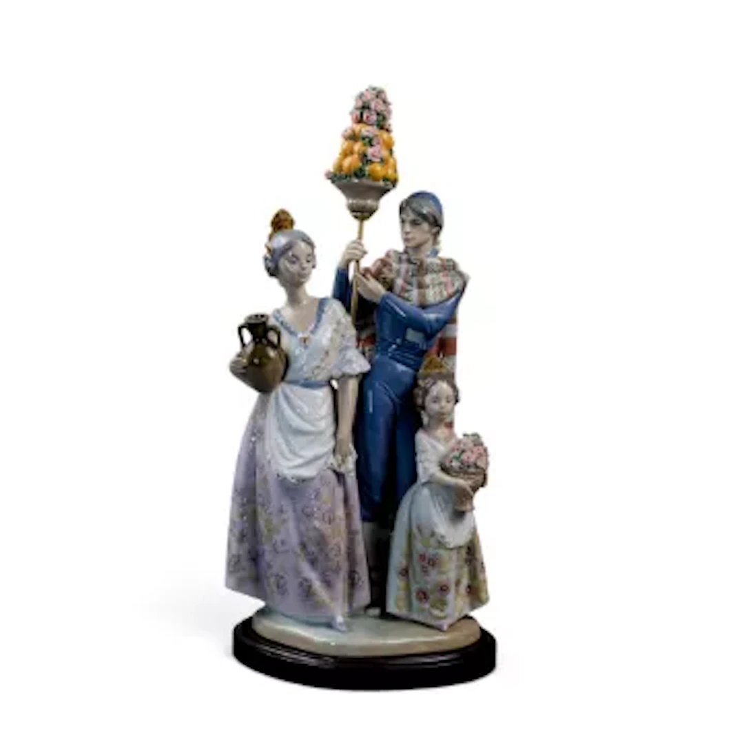 A Lladro Prestige limited edition figure 'Festival in Valencia' model