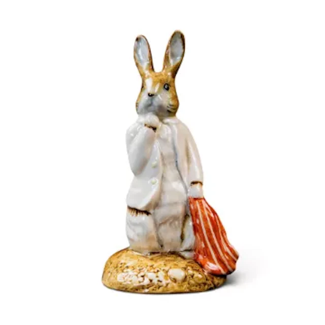 A rare version of a Royal Albert Beatrix Potter figure Peter and the