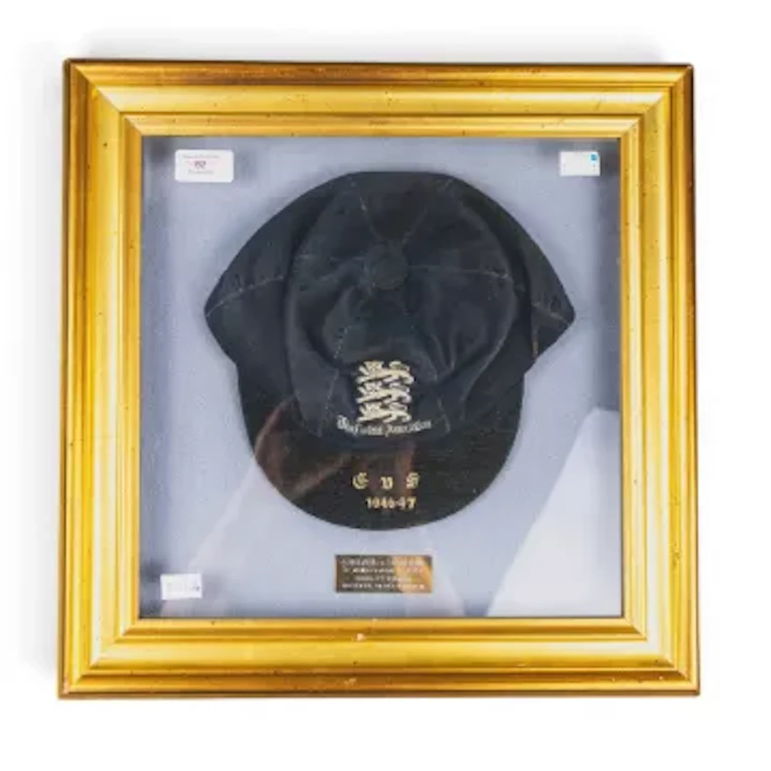 England Cap awarded to Cornelius “Neil” Franklin, The international