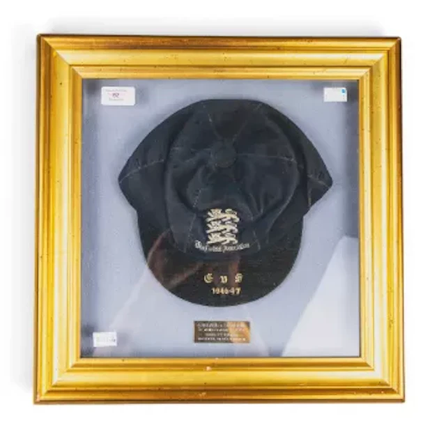 England Cap awarded to Cornelius “Neil” Franklin, The international