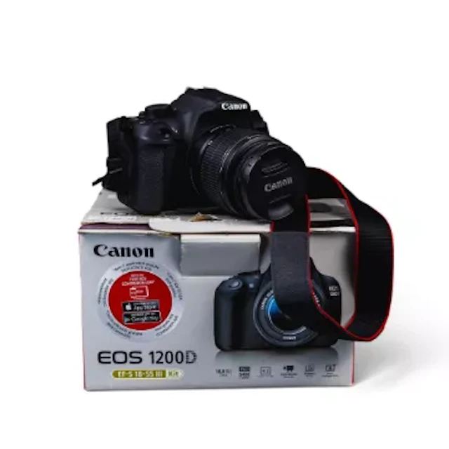 Canon EOS 1200D Digital SLR Camera with Canon EF-S 18-55mm f/3.5-5.6