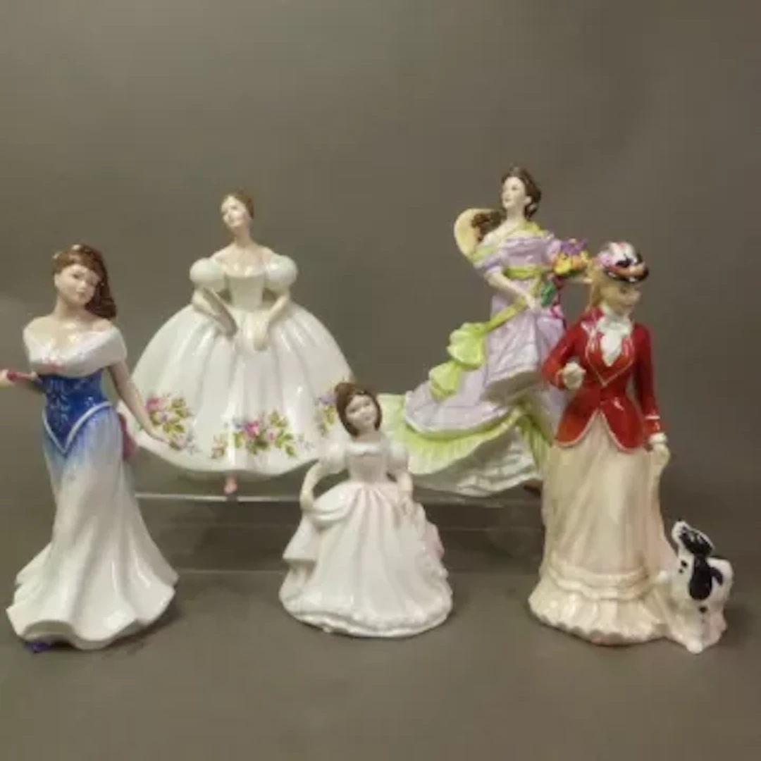 Five Royal Doulton second quality For You, Summertime, Samantha, Sarah