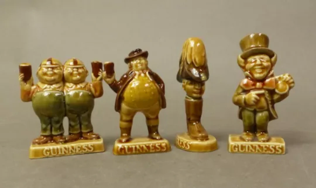 Wade Guinness advertising figures Duke of Wellington, Mad Hatter