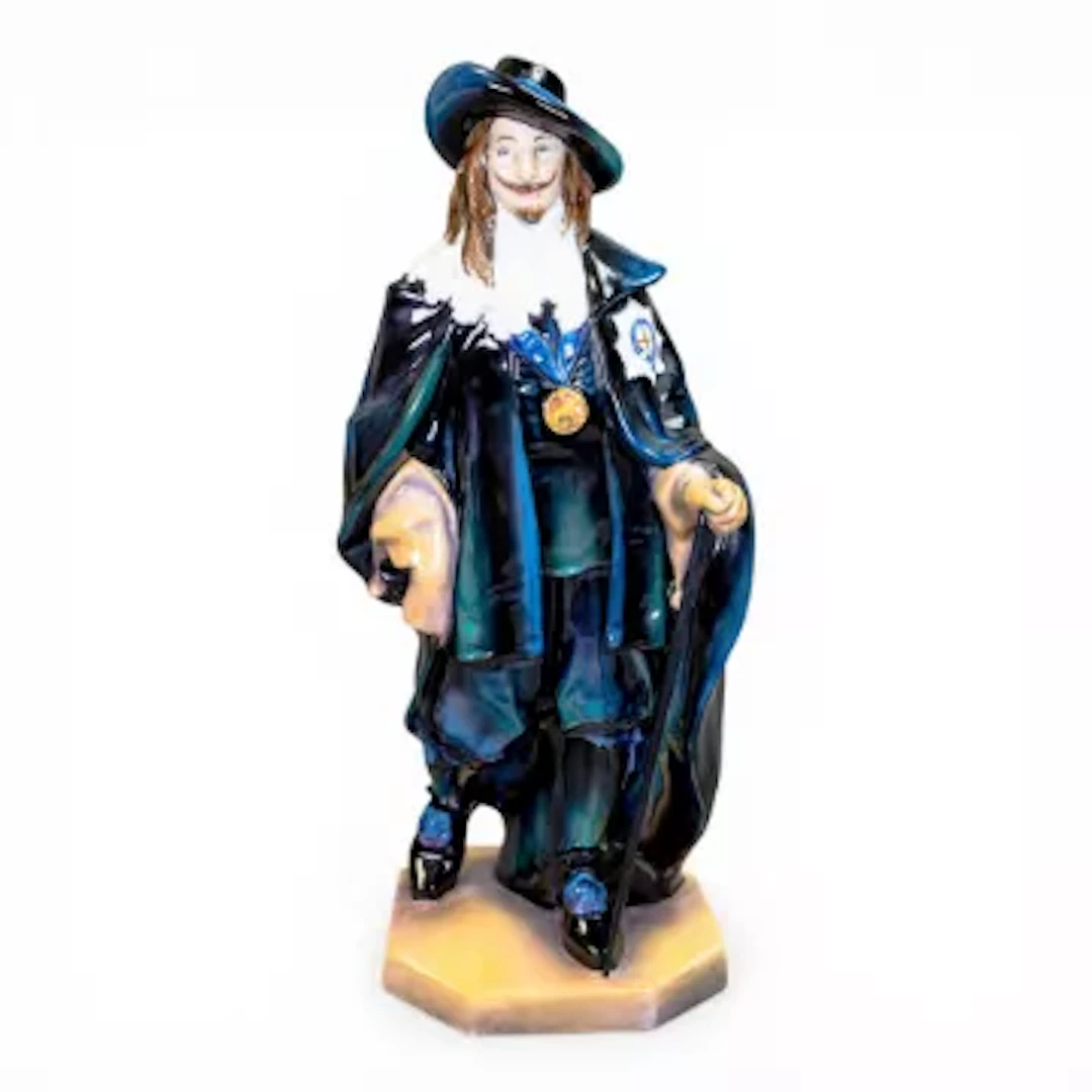 Royal Doulton large prestige figure King Charles HN2084, initialled
