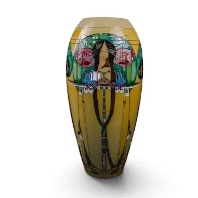 A Large Moorcroft numbered edition prestige vase' The May Queen' designed
