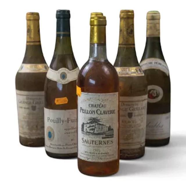 A selection of wine to include 1992 Henri Maire Récolte Domaine De