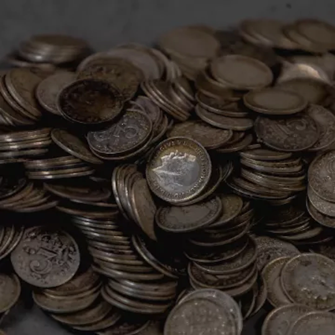 Pre 1920 sterling silver, 92.5% / .925 silver UK coinage, all threepences