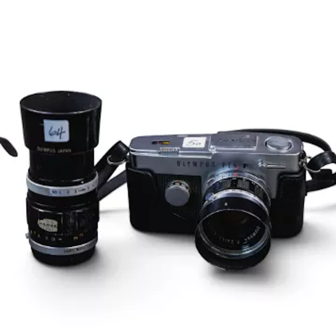 Olympus Pen-FT 35mm SLR camera with Zuiko Auto-S 38mm f/1.8, together