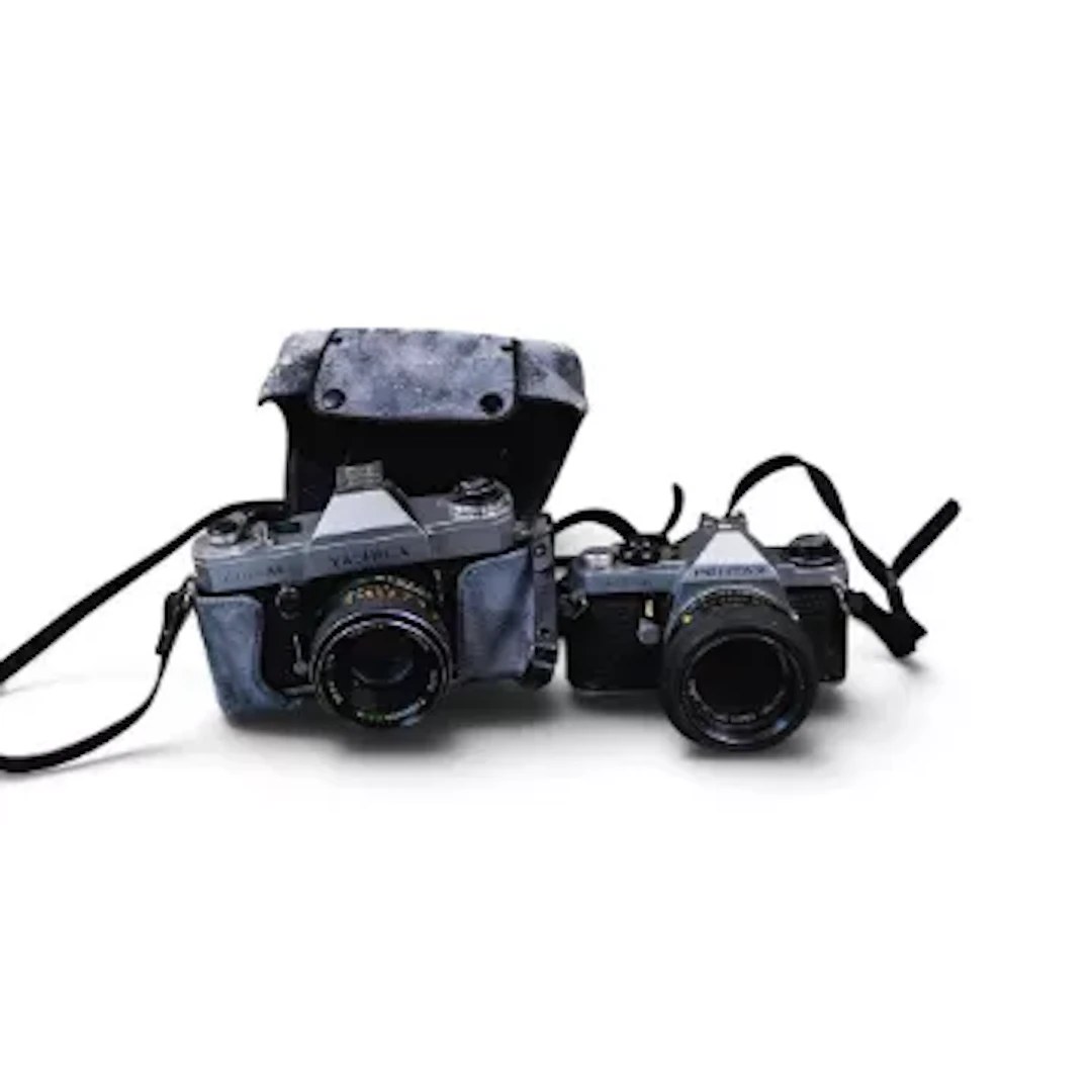 Yashica Electro AX 35mm SLR film camera with Auto Yashinon DS-M 50mm