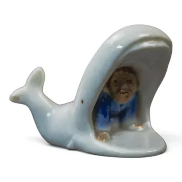 Wade rare Whimsie Jonah and the Whale, c1955, h.4cm, a/f.