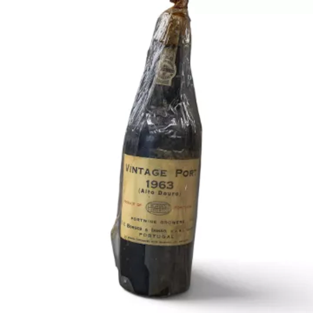 1963 Borges & Irmao Vintage Port, Portugal, one bottle, 75cl, wax