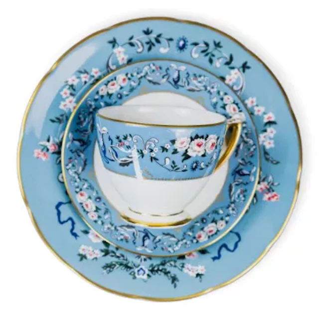 A selection of Wedgwood tea & dinner ware in the Annalia design, exclusively