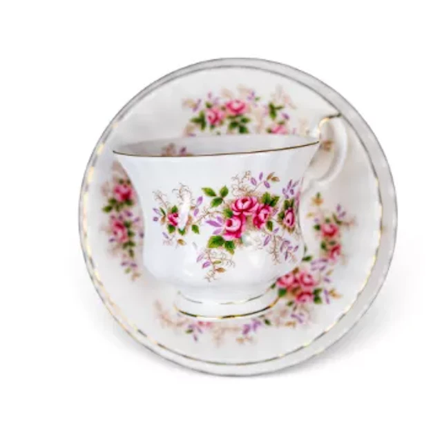 Royal Albert 'Lavender Rose' part tea/dinner set to include - two