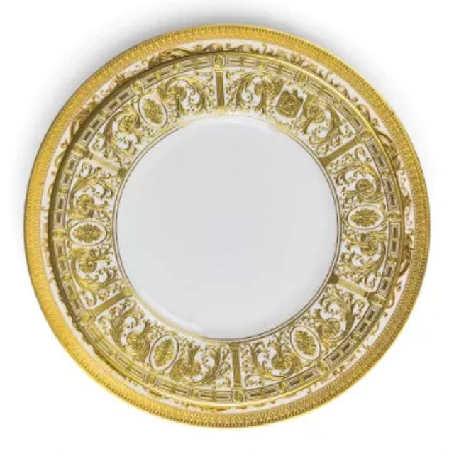 A group of De Lamerie pieces to include 5 sandwich plates, a tea plate