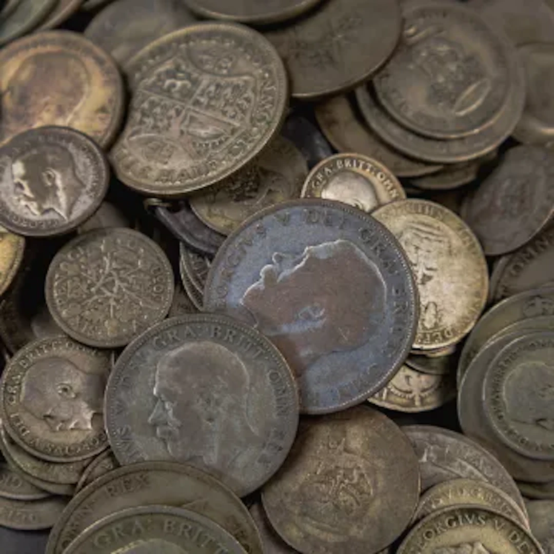 Pre 1946 50% / .500 silver UK coinage, 1260g
