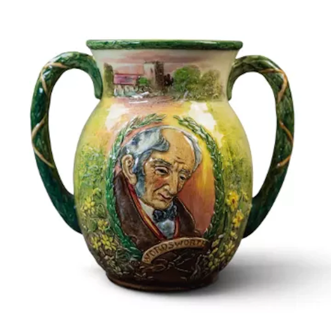 Royal Doulton rare loving cup, William Wordsworth. Introduced in 1933