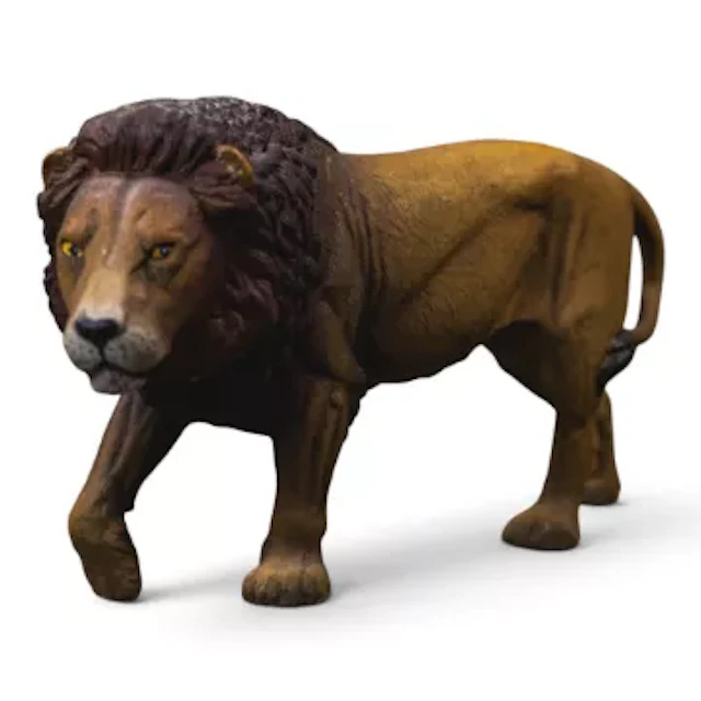 A Wade lion from the World of Survival series, H.11cm.