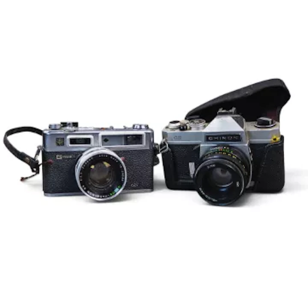 Yashica Electro 35 rangefinder film camera with Color-Yashinon DX