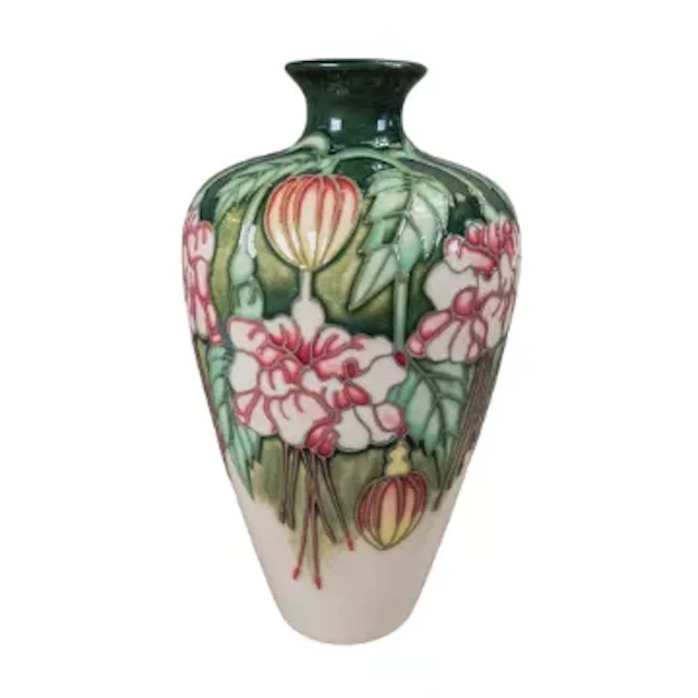 Moorcroft limited edition vase Fuchsia Cascade by Kerry Goodwin, h.16cm.