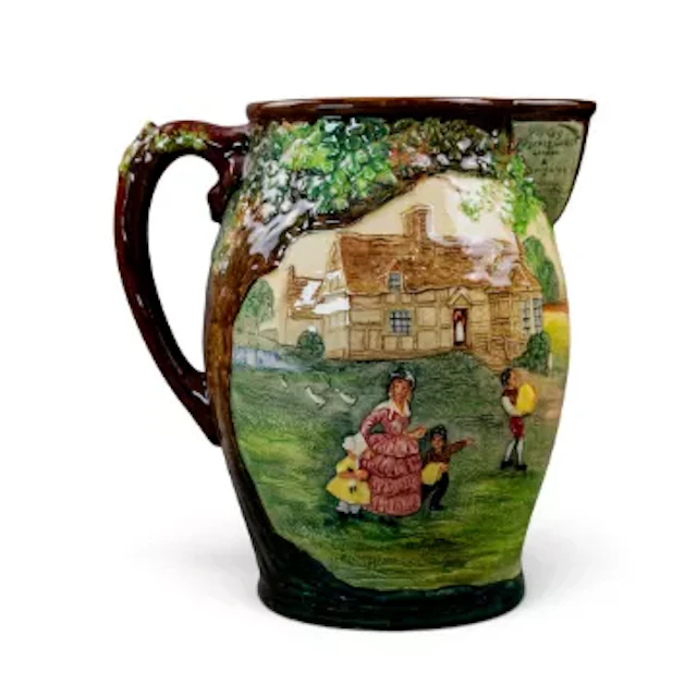 Royal Doulton character loving cup The Regency Coach, limited edition