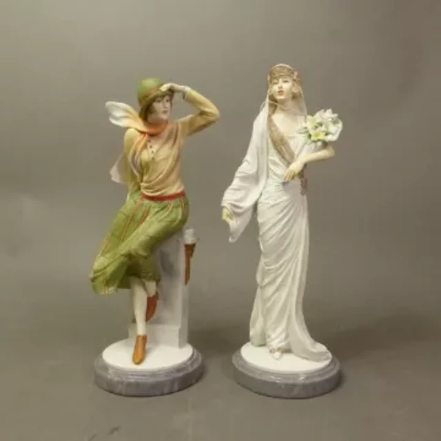 Two Royal Doulton Classique figurines, From This Day Forth CL3990