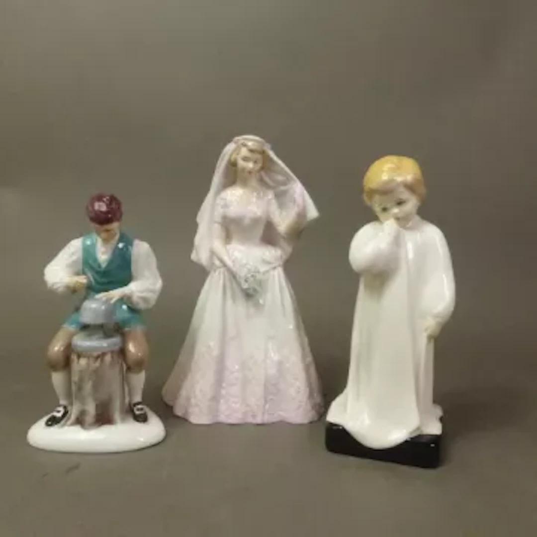 Royal Doulton figurines to include The Bride HN 2166 together with