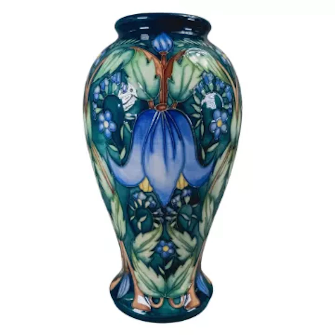 Moorcroft large limited edition vase Alpina by Alicia Amison, h.25.5cm.