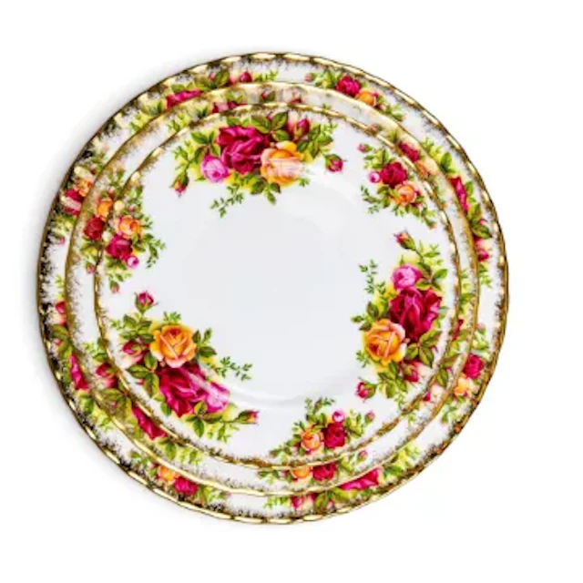 An extensive collection of Royal Albert Old Country Roses China, including