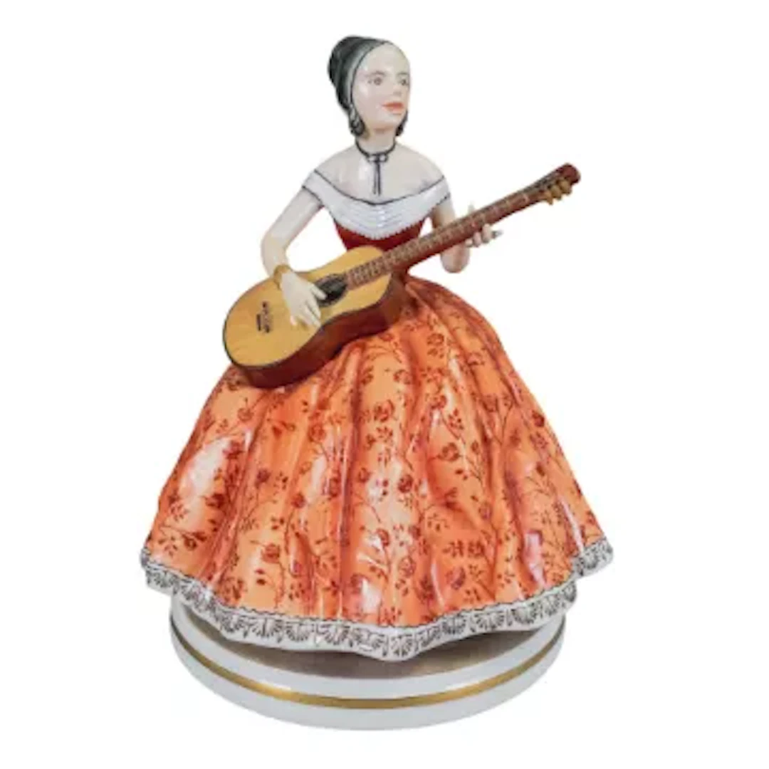 Royal Worcester limited edition figure Elaine, Victorian Ladies, h.16cm.