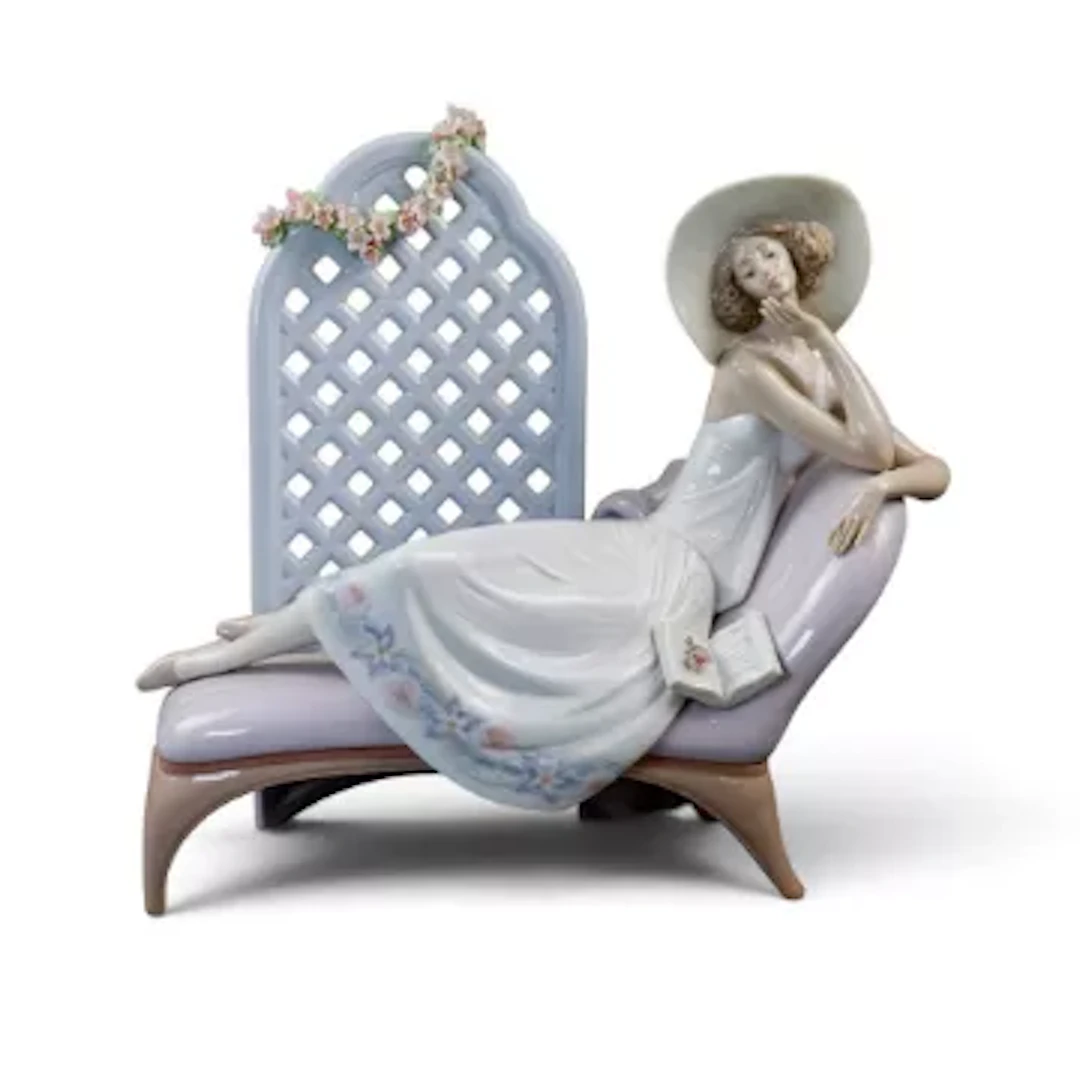 A large prestige Lladro figure 'Garden of Dreams' model no.7634, designed