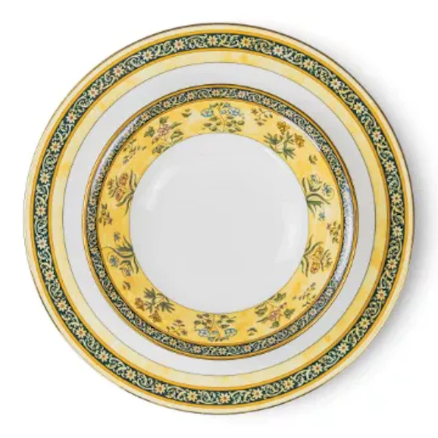 A large collection of Wedgwood India tableware. Comprising of dinner