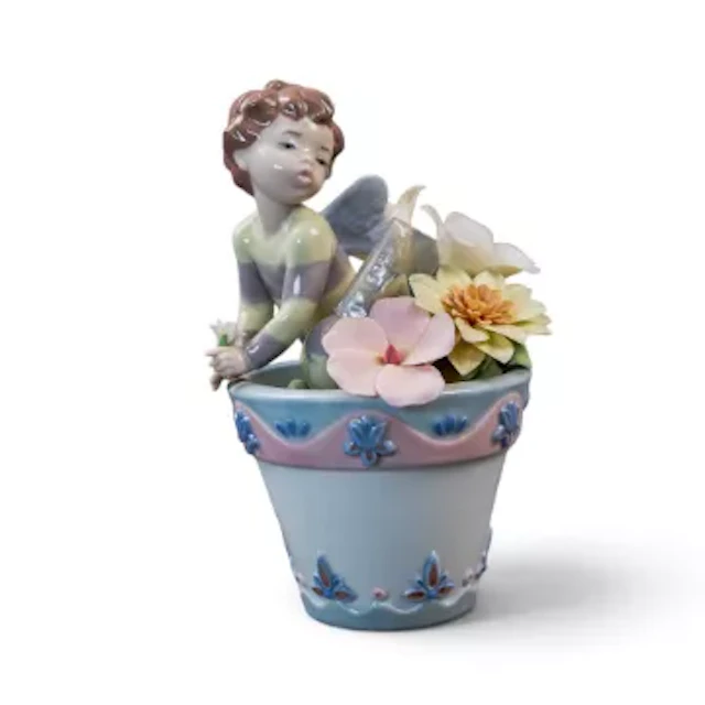 A Lladro figure 'Bumblebee Fantasy' model number 1845, signed to base