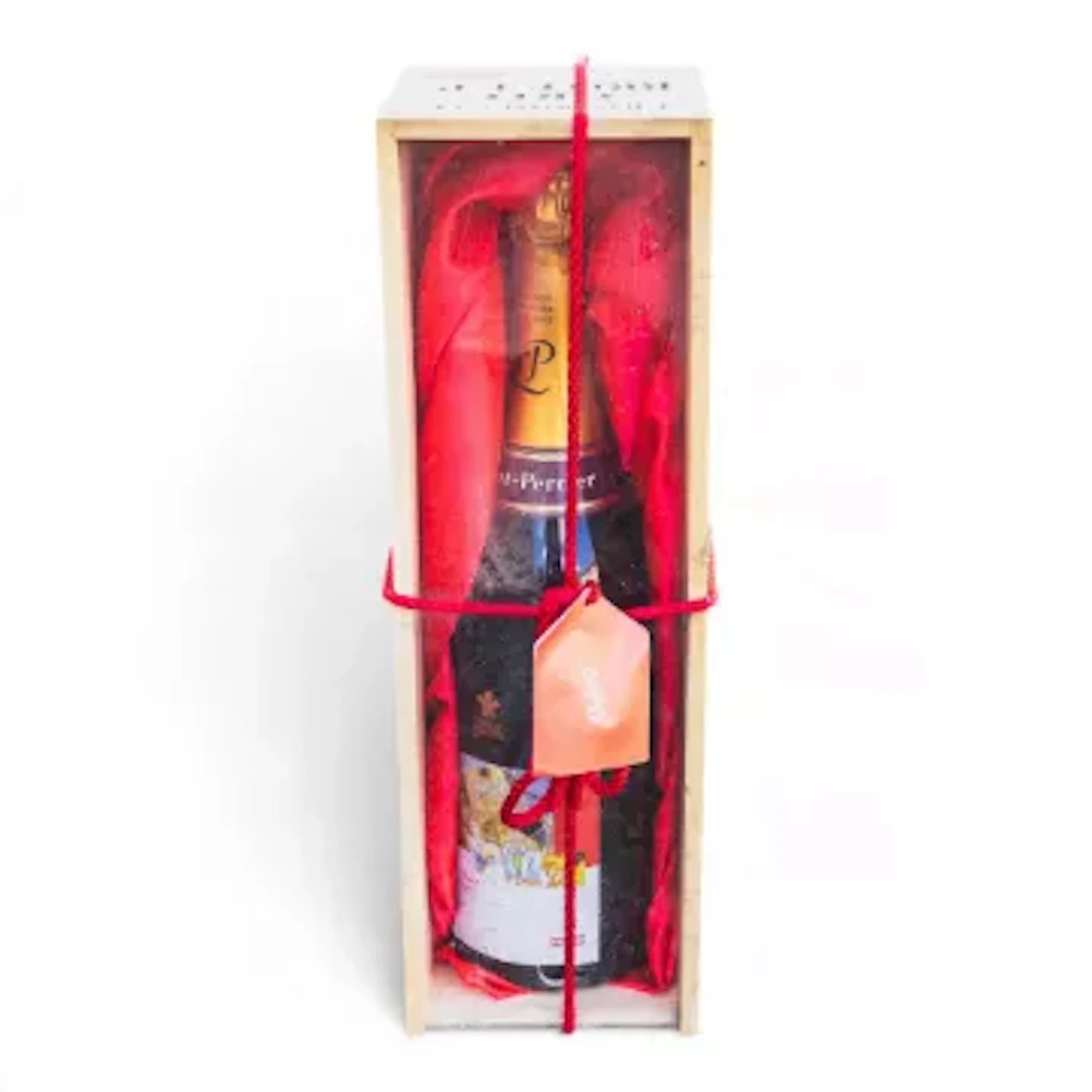 2002-2003 Laurent-Perrier vintage Champagne, 3 litre bottle, in wooden