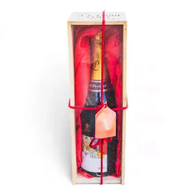 2002-2003 Laurent-Perrier vintage Champagne, 3 litre bottle, in wooden
