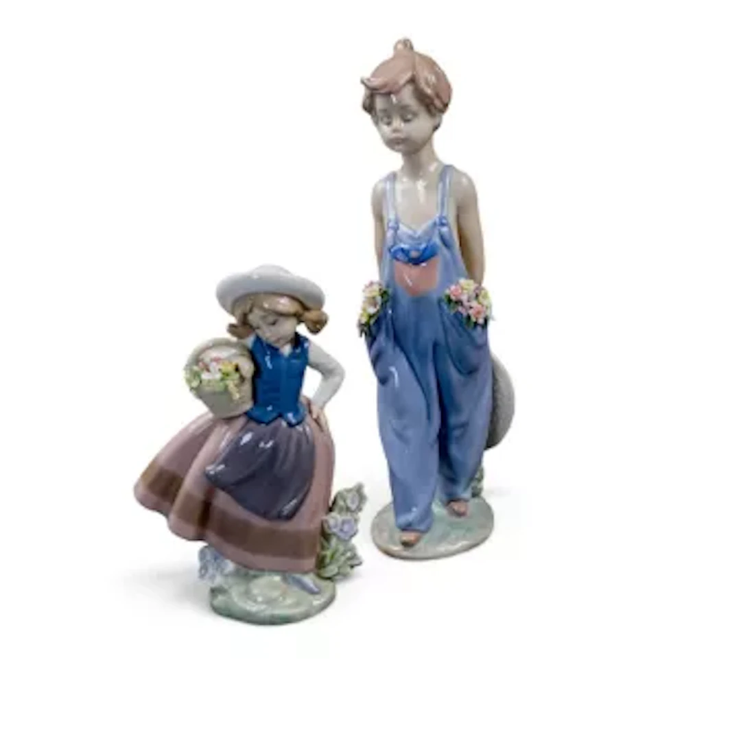 Two Lladro figures to include 'Pocket Full of Wishes' model no.7650