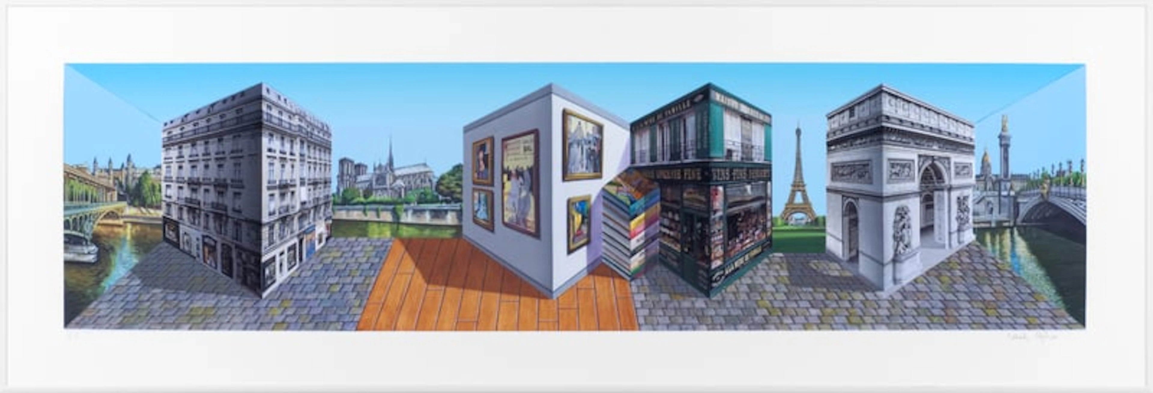 Patrick Hughes - Optical Artist - Paree, 2023