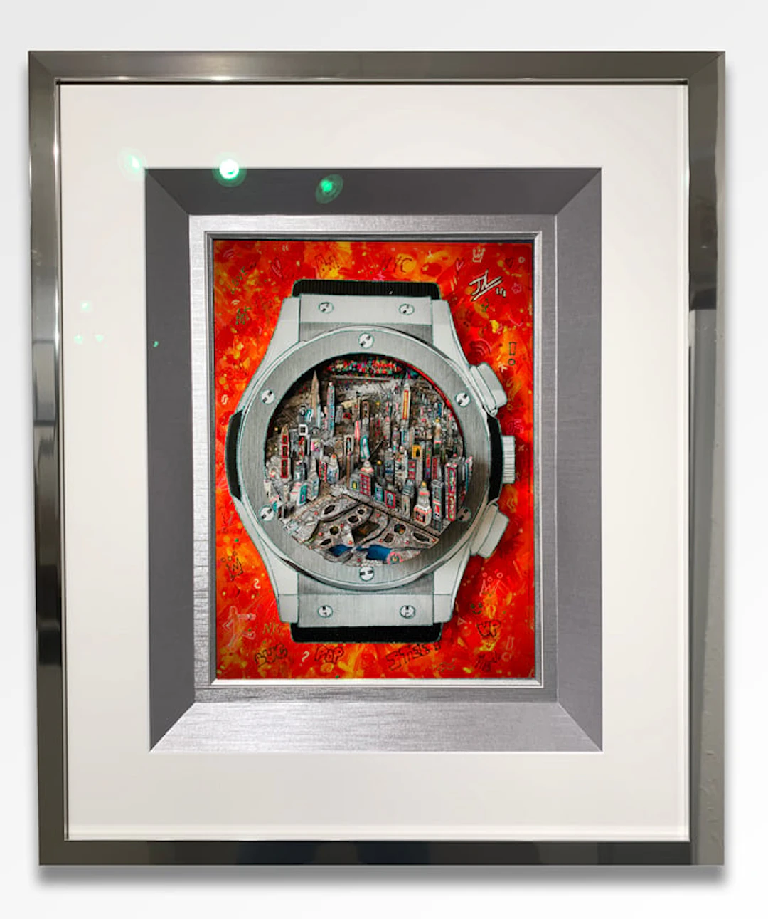 Johann Perathoner - Post-Pop Art Artist - Hublot New York Street Art 3D