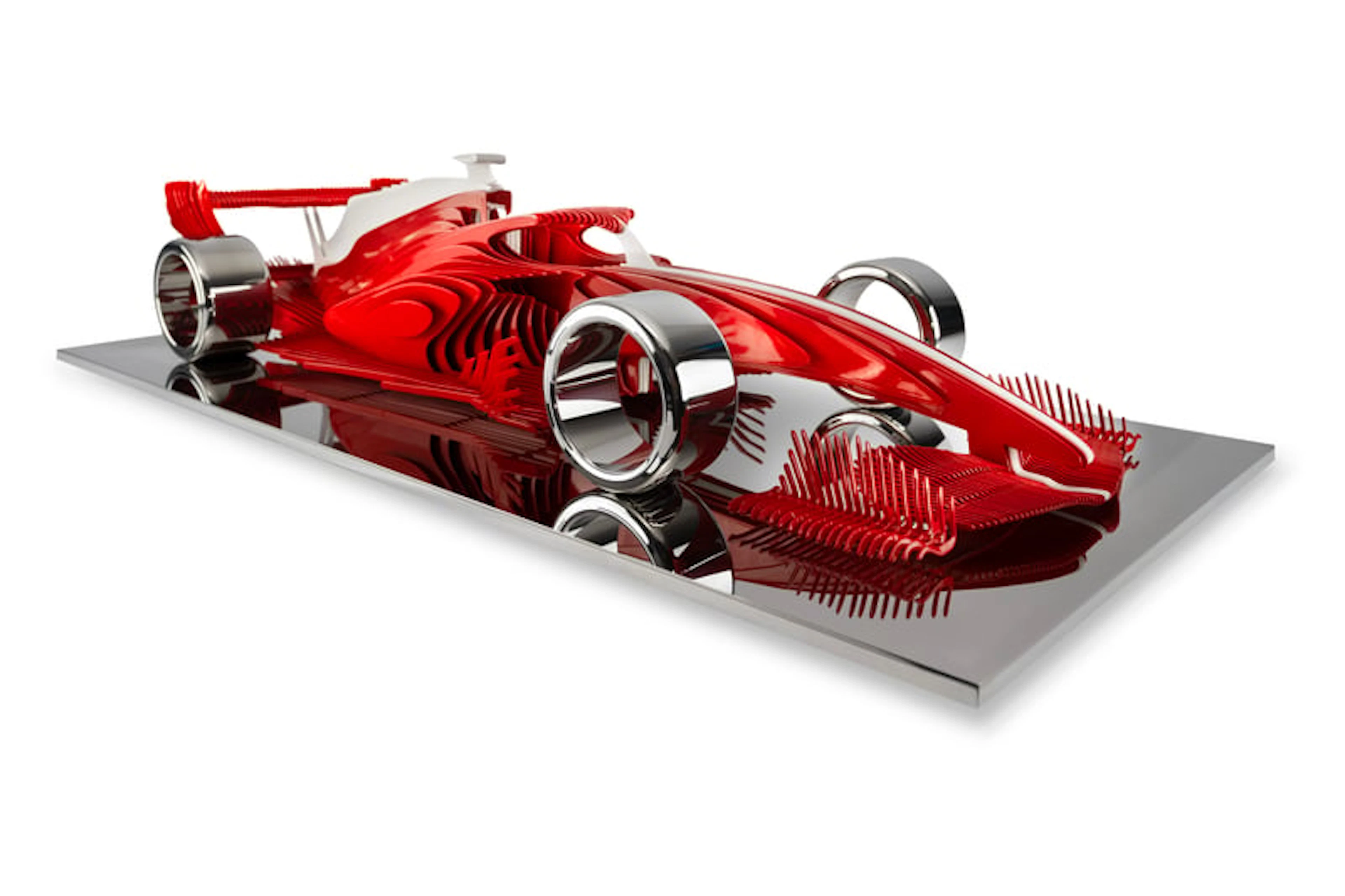 Antoine Dufhilo - Optical Art - Formula 1 - Ferrari
