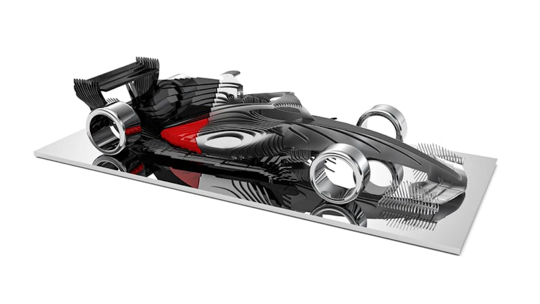 Antoine Dufhilo - Optical Art - Formula 1 - Audi