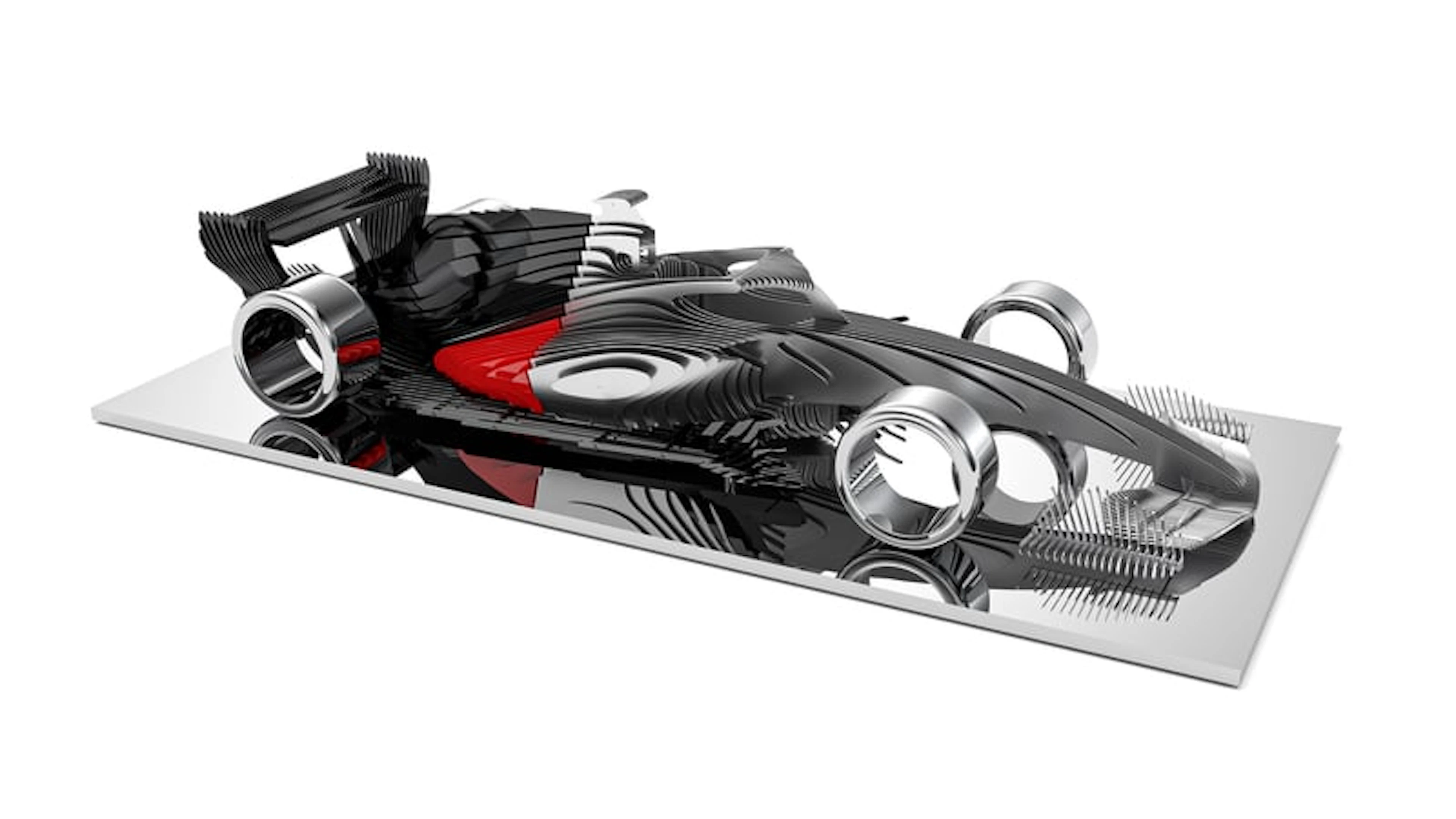 Antoine Dufhilo - Optical Art - Formula 1 - Audi
