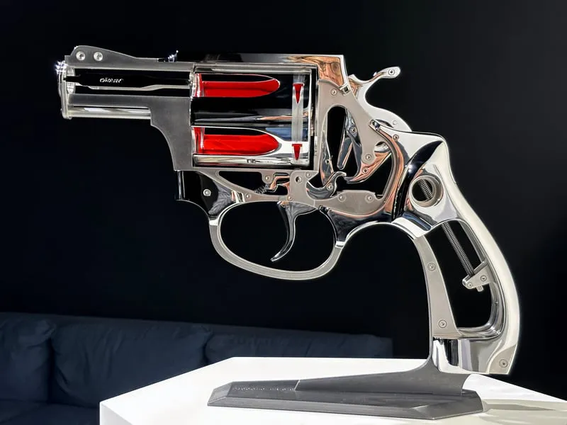 Jean Octobon - Aluminium sculpture - Piccolo