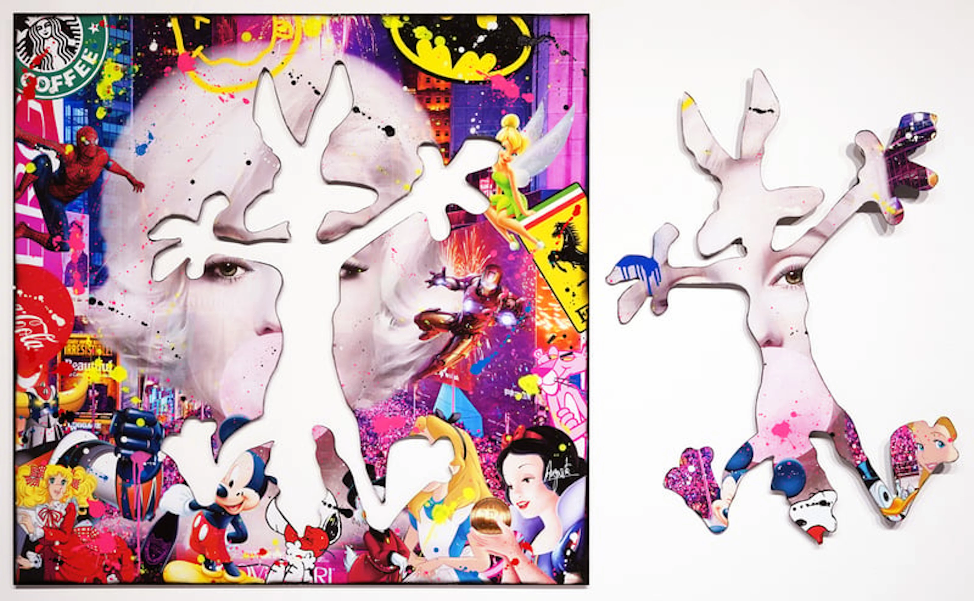 Auguste - Post-Pop Art Artist And Sculptor - Babble Gum