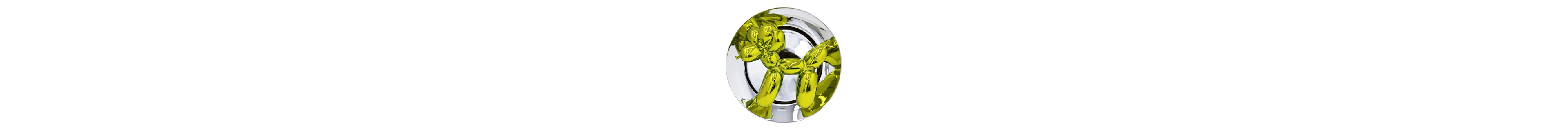 Jeff Koons - Contemporary Sculptor - Balloon Dog (Yellow), 2015
