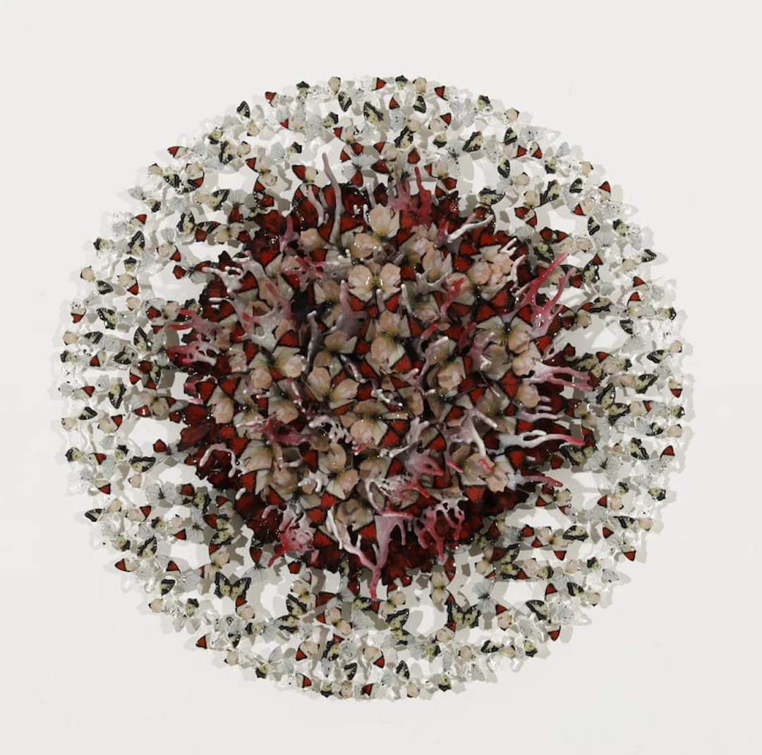 Annalu - Contemporary Sculptor - Dreamcatcher white thought