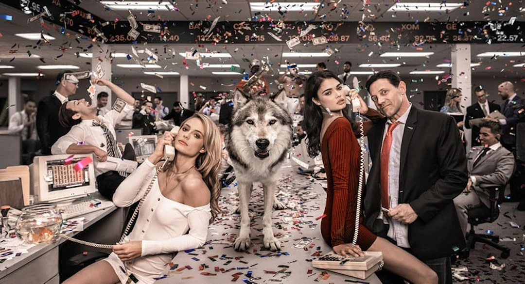 David Yarrow - Contemporary Photographer - The Wolves of Wall Street