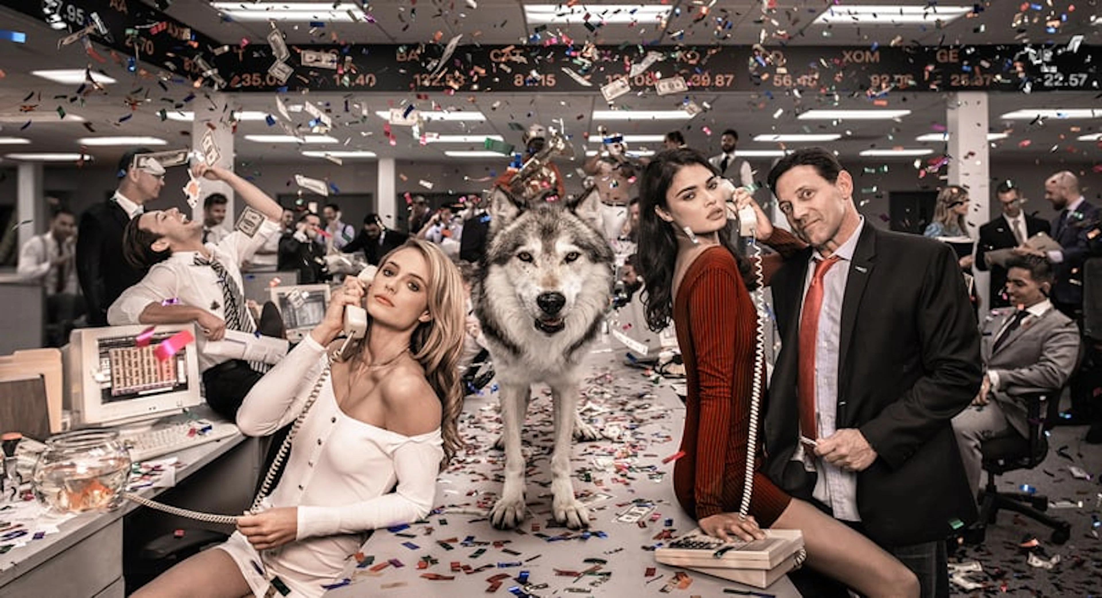 David Yarrow - Contemporary Photographer - The Wolves of Wall Street