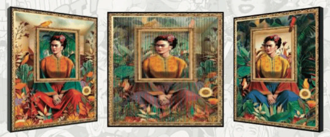 Patrick Rubinstein - Frida dans son cadre