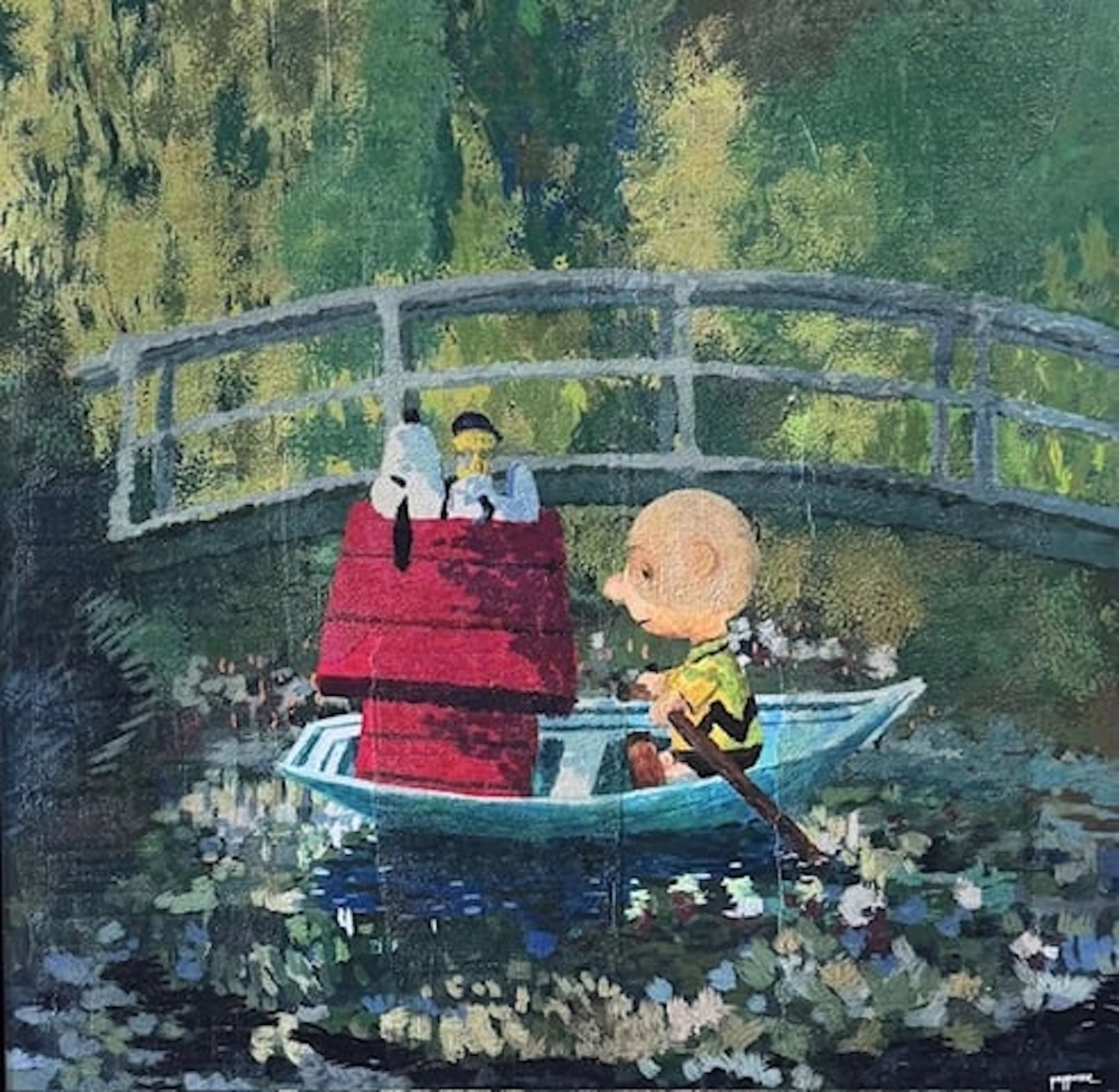 Peppone - Post-Pop Art Artist - ICONIC PAINTERS - Monet