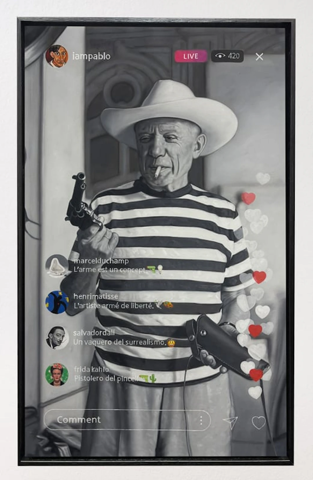 Mark Zwirner - Post-Pop Art Artist - #PicassoLive#3