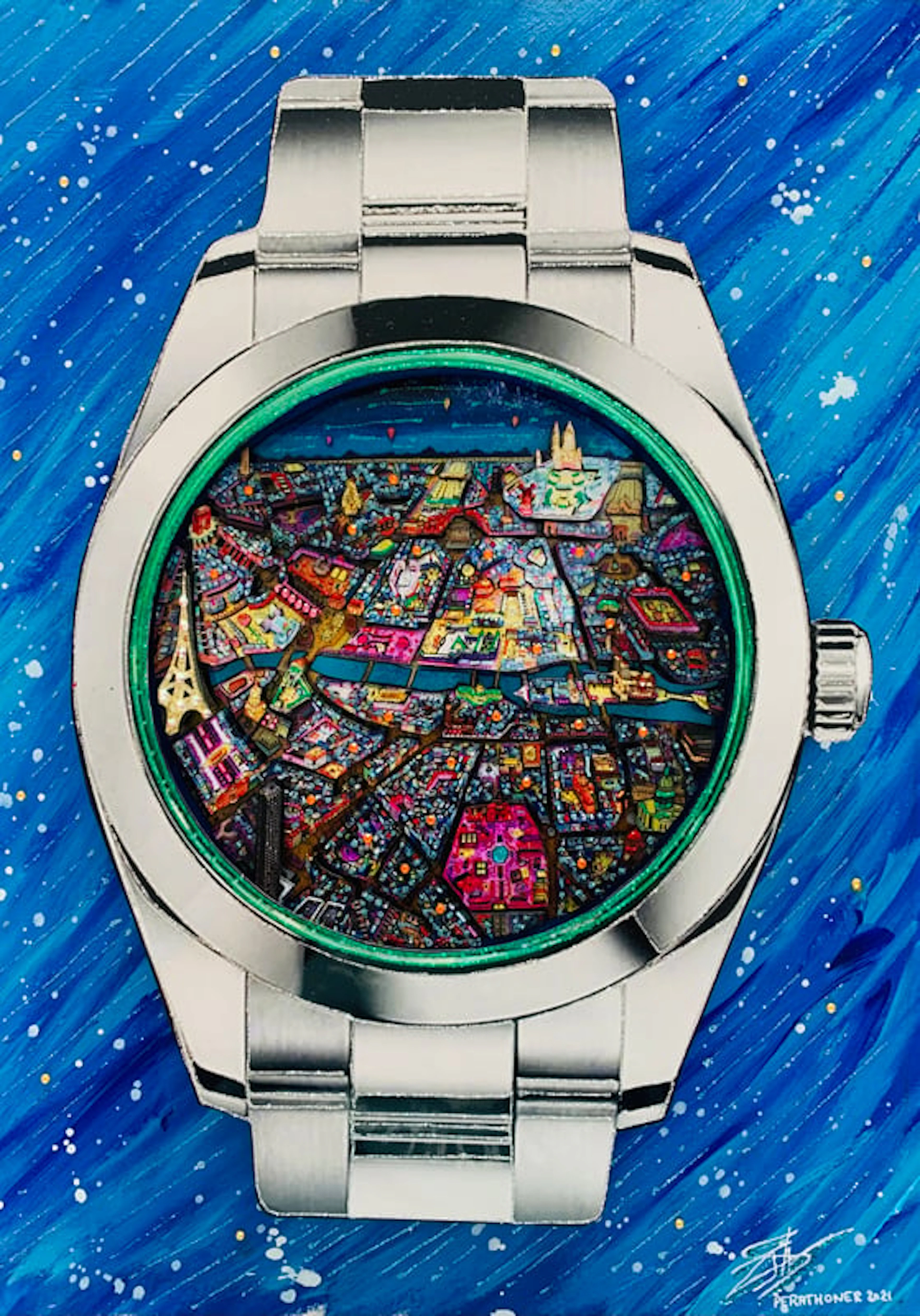 Johann Perathoner - Post-Pop Art Artist - Watch 3D Paris